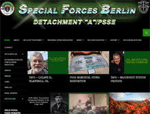Tablet Screenshot of detachment-a.org
